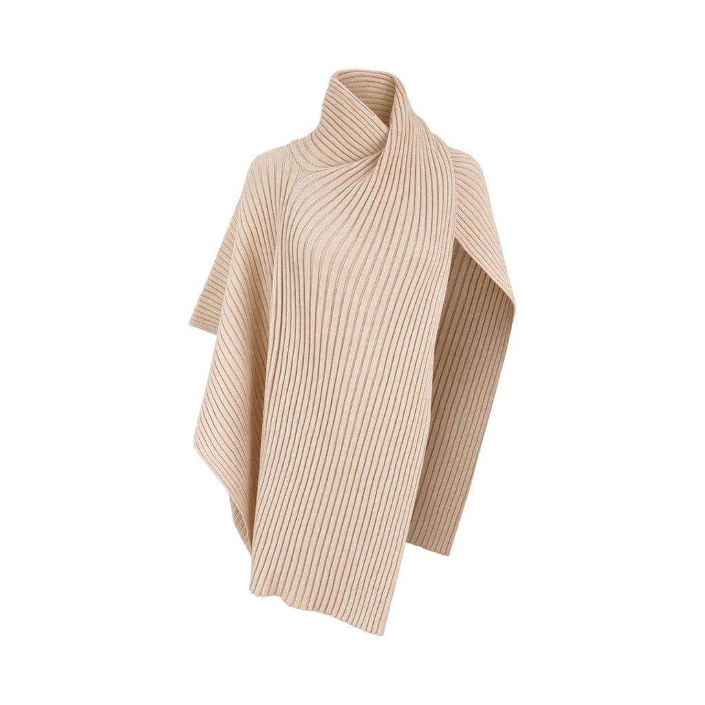 Přes oversized pletený kardigan s otevřeným předním dílem