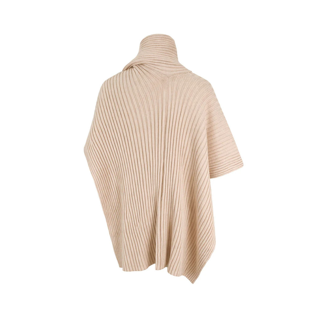 Přes oversized pletený kardigan s otevřeným předním dílem