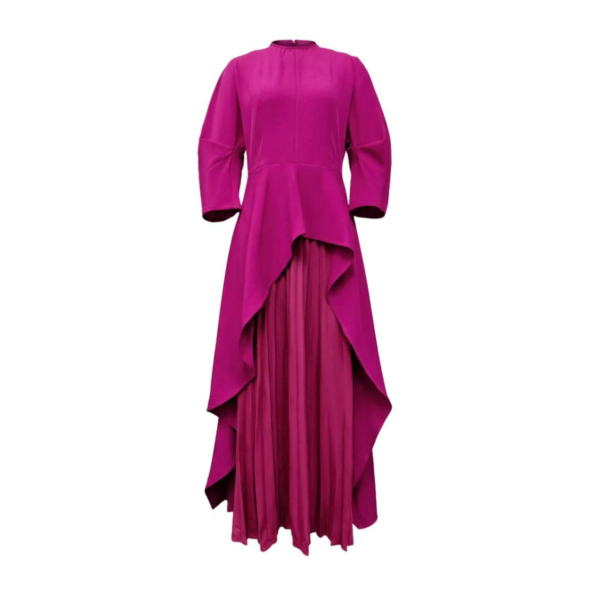 Oversized dlouhý rukáv Abaya Maxi šaty
