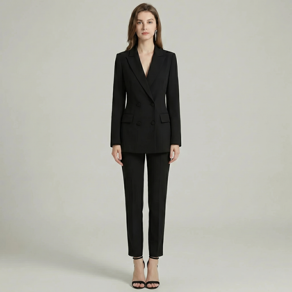 Klasický tailored kalhotový oblek